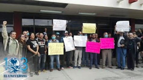 Protestan en Congreso de BC por el homicidio del periodista Rafael Murúa