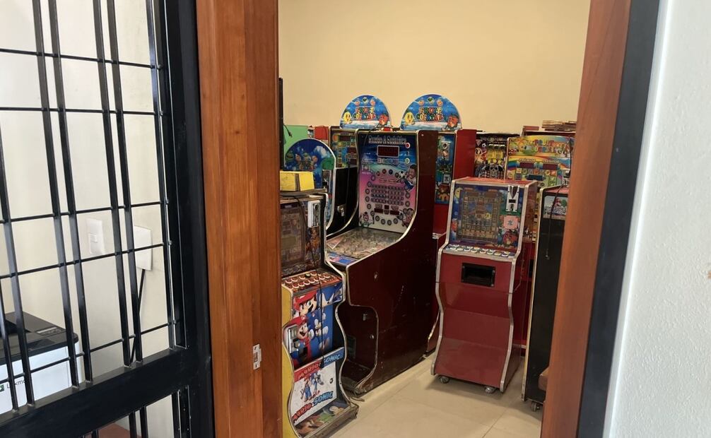 Máquinas tragamonedas “Habichuelas”. Foto: Especial