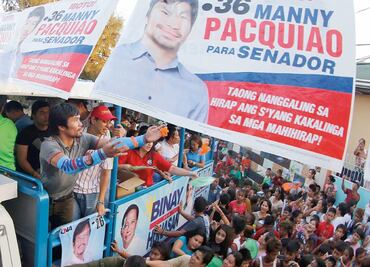 Pacquiao, a un paso del Senado