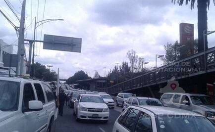 Manifestantes retiran bloqueo en Insurgentes Sur