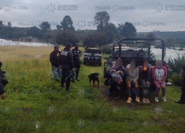 Localizan a 4 personas extraviadas en zona boscosa de Tenango del Valle