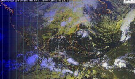 Tormenta tropical "Rosa" afectará Nayarit, Jalisco, Colima y Michoacán