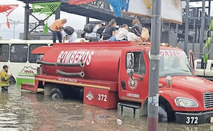 Lluvia causa estragos en municipios del Estado de México