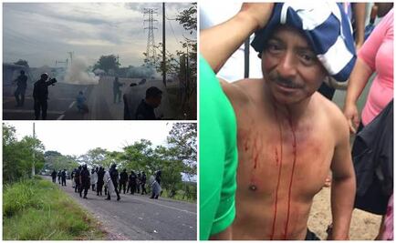 “Chocan” policías y maestros en Tabasco