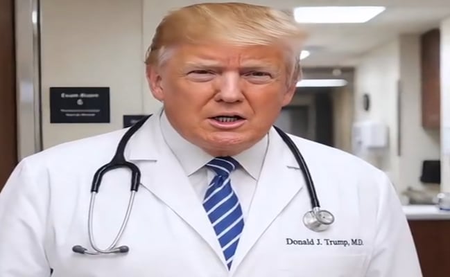 VIDEO: Trump "cura" a Robert De Niro, Julia Roberts y otros famosos del "Síndrome de Delirio Anti-Trump"; publica clip creado con IA