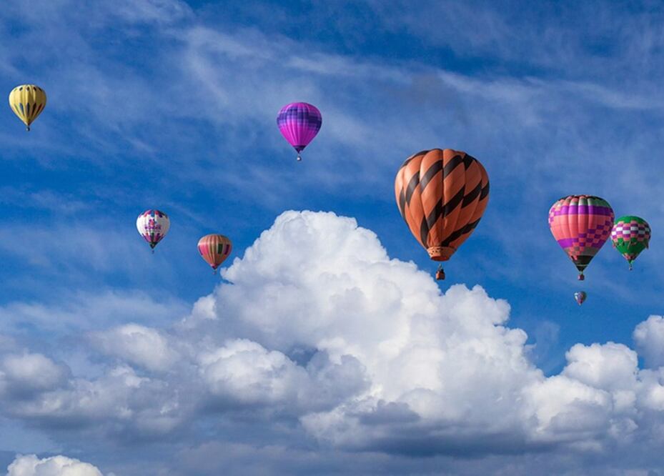 El 6 y 7 de abril el cielo coahuilense se llenará de globos aerostáticos / Fotos: Pixabay