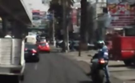 Atropella a presunto asaltante en Periférico Norte