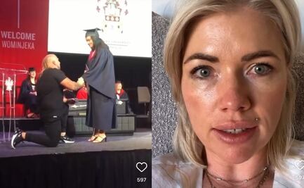 VIDEO: “¡Le robó su momento!”, propuesta de matrimonio en graduación abre debate en internet 