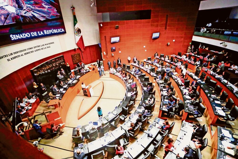 Sesión en el Senado. Foto: Archivo