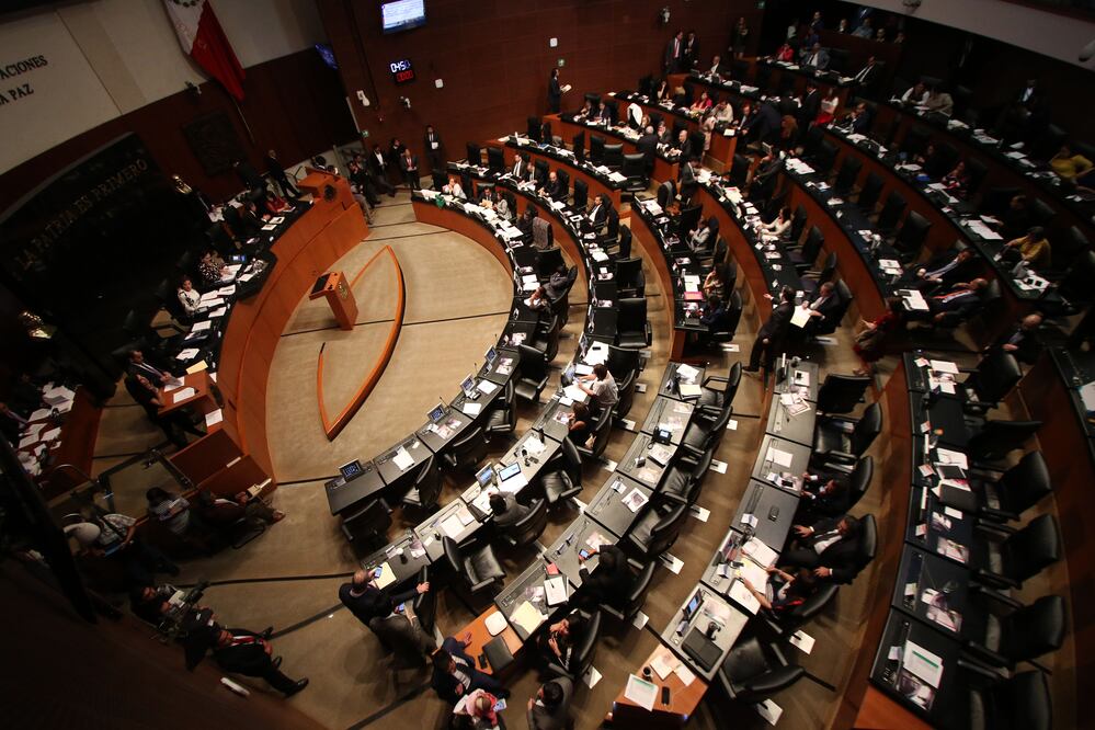 Sesión en el Senado Foto: Archivo