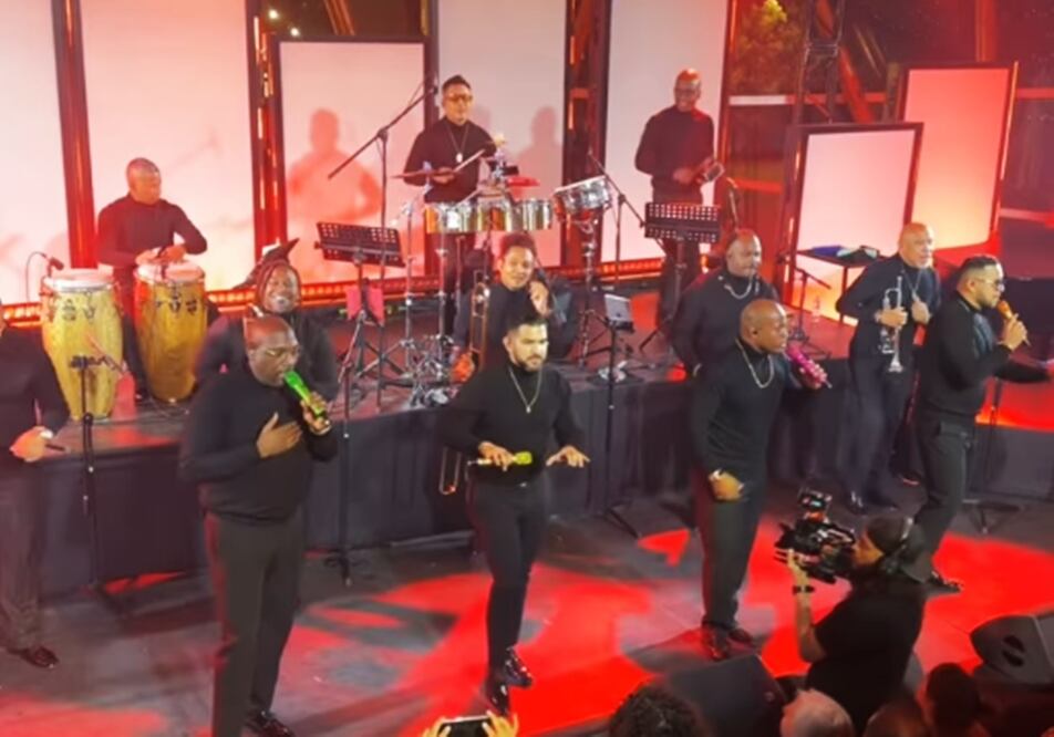 Grupo Niche se presentó en Bogotá, Colombia.
Foto: Instagram