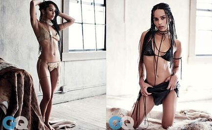 La hija de Lenny Kravitz posa sexy en bikini