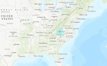 Registran inusual sismo de magnitud 5.1 en Carolina del Norte, EU