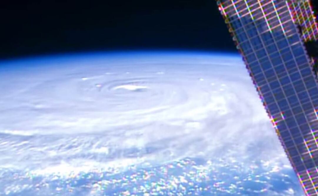 Tiene la fuerza de un huracán categoría 5. Foto: Captura NASA