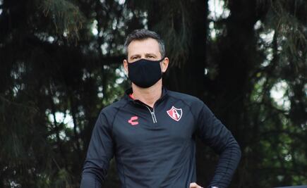 Diego Cocca, presente en el entrenamiento de Atlas