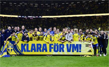 Suecia, la selección que avanzó al Mundial y jugará en Monterrey