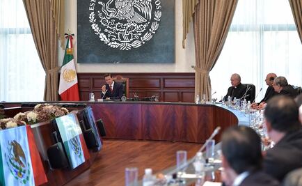 Se reúne Peña Nieto con nuncio e integrantes de la CEM