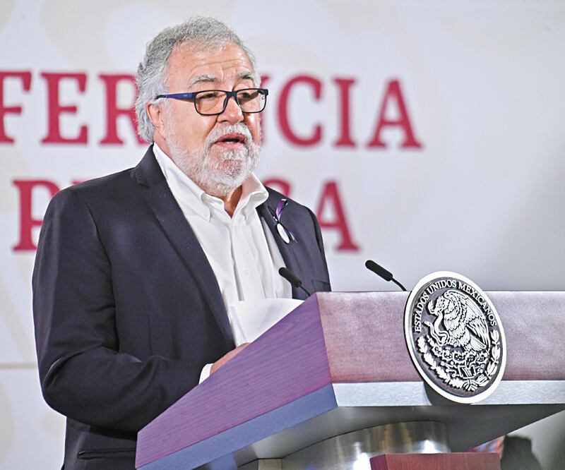 Alejandro Encinas acepta que pese a los esfuerzos, la mayoría de los crímenes de reporteros siguen impunes. Foto: HUGO GARCÍA. EL UNIVERSAL