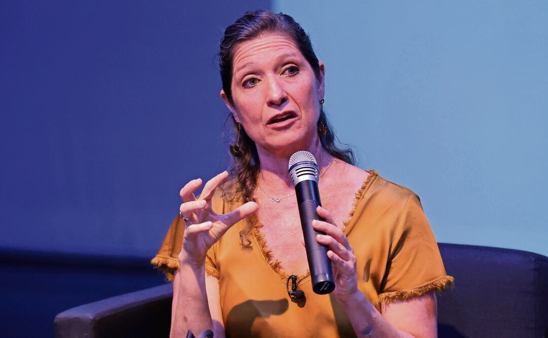 Ante medios de comunicación, Claudia Lavista habló de cincos ejes que dirigirán su gestión al frente de Danza UNAM. Foto: Fernanda Rojas/ EL UNIVERSAL