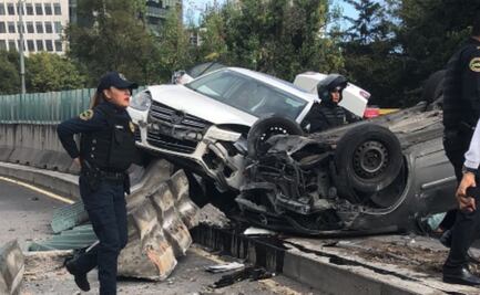 Sábado de caos: Reportan dos volcaduras en diversos puntos de la alcaldía Miguel Hidalgo