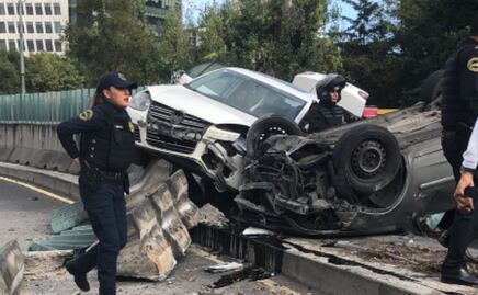 Sábado de caos: Reportan dos volcaduras en diversos puntos de la alcaldía Miguel Hidalgo