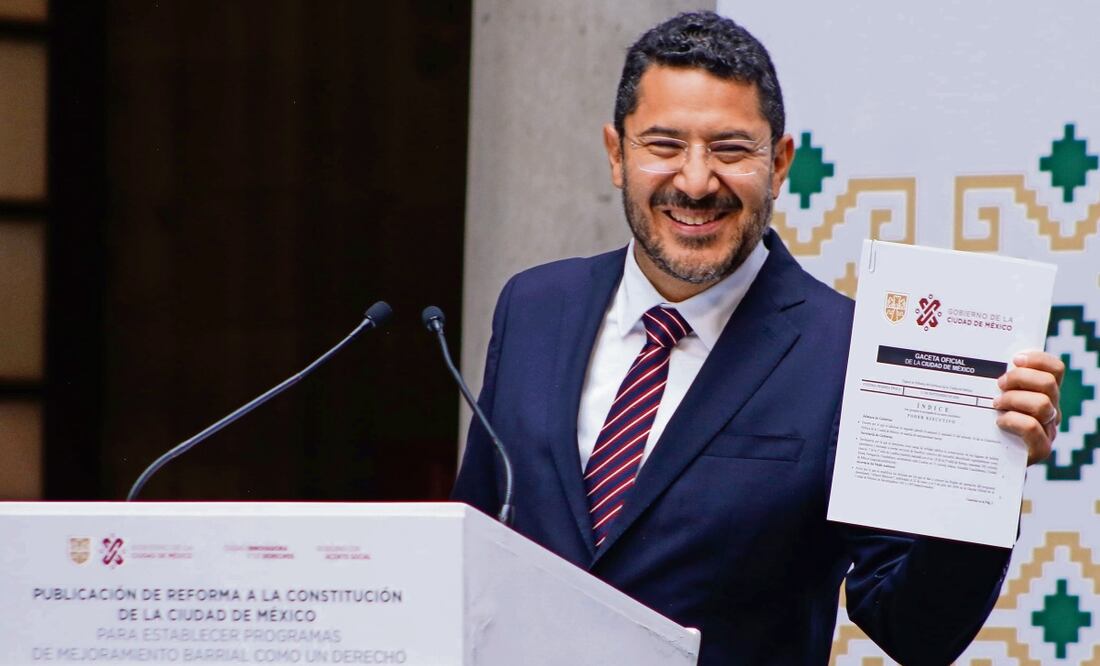 Este martes, el jefe de Gobierno, Martí Batres, presentará su Sexto y Último Informe de Gobierno en el Congreso de la Ciudad de México. Foto: Archivo EL UNIVERSAL