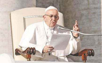 El papa Francisco hace un llamado de paz por la guerra en Ucrania