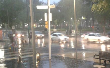 Reportan lluvias ligeras en gran parte del DF