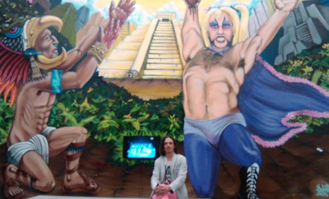 El artista Jeremy Deller. La exhibición se presentará hasta el 7 de febrero de 2016 en el MUAC, ubicado en el Centro Cultural Universitario. La entrada será gratuita. FOTO: Armando Mora/EL UNIVERSAL.