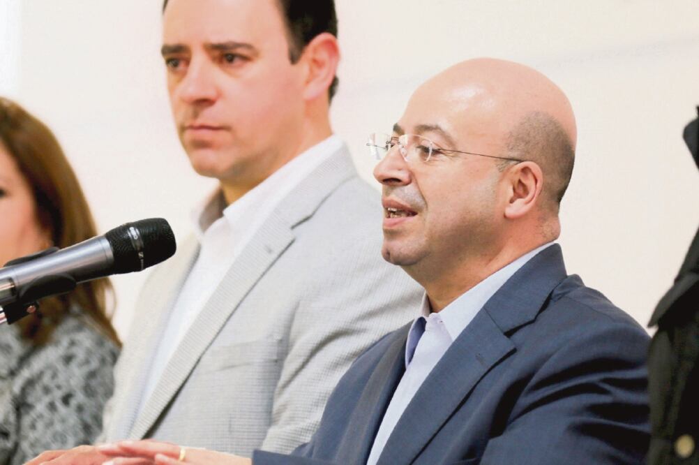 Repor te. El comisionado Nacional de Seguridad, Renato Sales, precisó que desde que arrancó el plan de seguridad la disminución delictiva fue de 14% en el caso de Fresnillo (CORTESÍA GOBIERNO DE ZACATECAS)