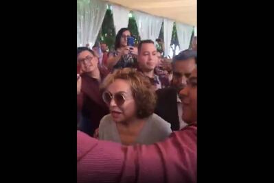 Elba Esther Gordillo participa en evento de Maestros por México en Puebla