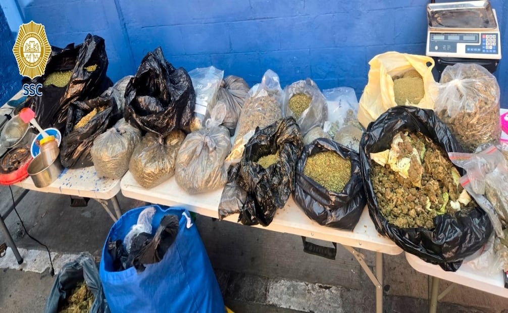 Detienen a dos presuntos agresores tras ataque armado en la Morelos; aseguran droga y un arma. Foto: Especial