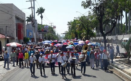 Marcha CNTE en Chiapas contra reforma educativa
