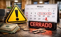 ¡Alerta! Bancos cerrarán 3 días seguidos en mayo: estas son las fechas exactas. Foto: Especial