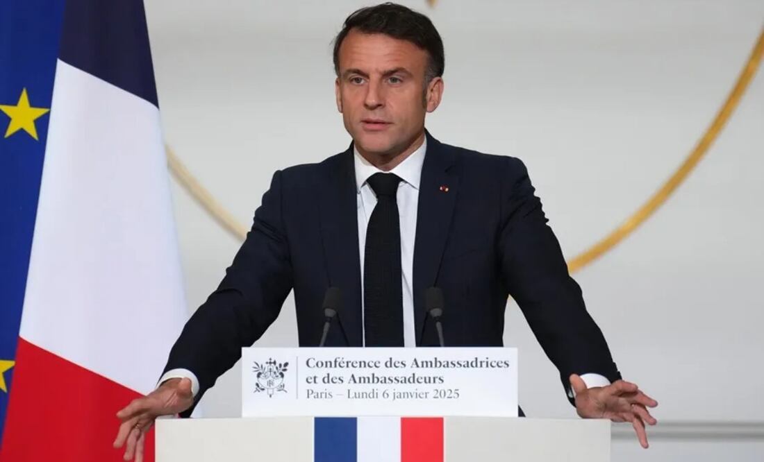El presidente francés, Emmanuel Macron se mostró abierto a que se celebre un referéndum sobre la eutanasia . Foto: EFE