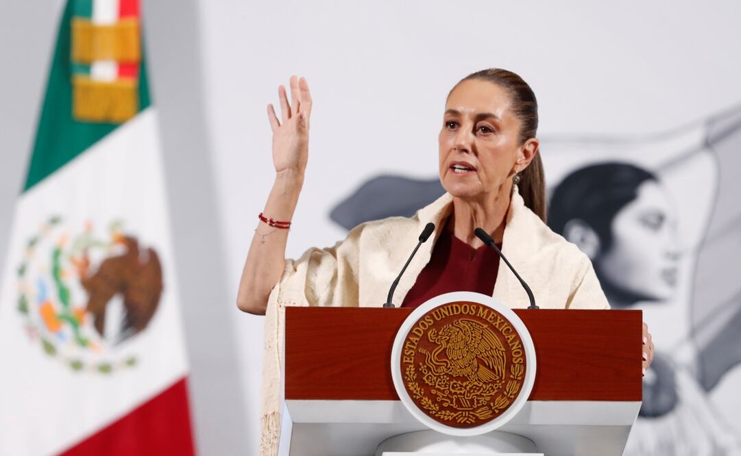 Claudia Sheinbaum Pardo, presidenta de México. Foto: EFE
