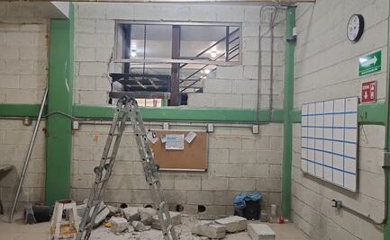 Desplome de un elevador de reja deja una persona sin vida en Hidalgo