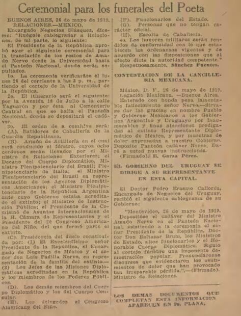 Amado Nervo, el poeta mexicano que enlutó a América Latina con su muerte