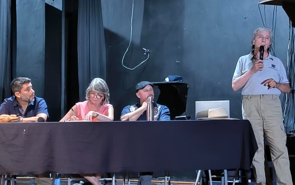 La sesión extraordinaria “Región Maya, problemas culturales y socioambientales”, realizada el 24 de mayo en la Casa de la Cultura de Solidaridad, en Playa del Carmen. Foto: Adriana Varillas/EL UNIVERSAL.