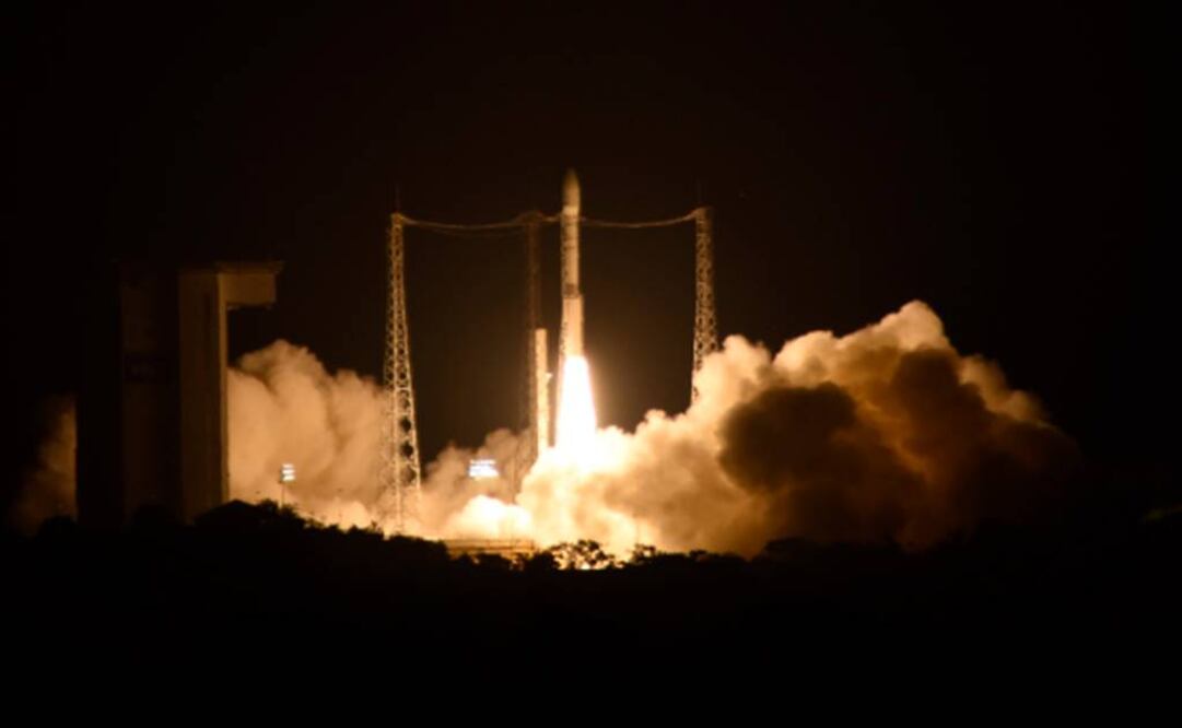 El satélite se desacopló del cohete a las 5.50 GMT, con éxito y según lo previsto. Foto: ESA