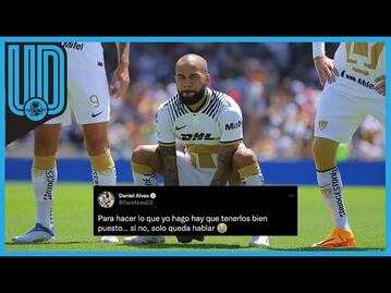 Dani Alves responde críticas de Rivaldo por su fichaje con Pumas