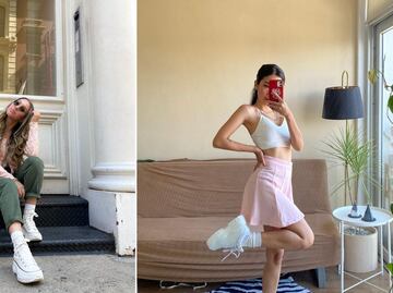 Cómo llevar unos fabulosos tenis con plataforma