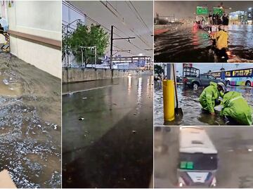 Gobierno de la CDMX califica como "lluvias atípicas" las registradas este lunes; no se presentaba tal magnitud desde 2017, dice