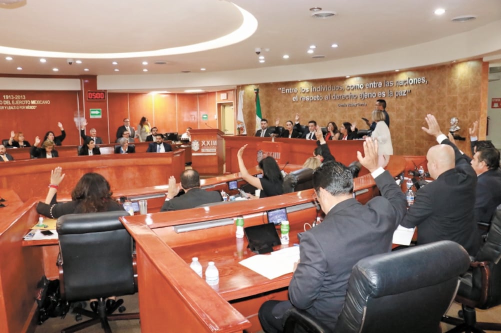 En el Congreso de BC el diputado priista David Ruvalcaba dijo que crear una comisión para organizar una consulta carece de fundamento. Foto/ESPECIAL