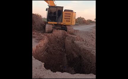 Derrumbe en obra de Acueducto Río Yaqui en Guaymas deja un trabajador muerto y otro más atrapado