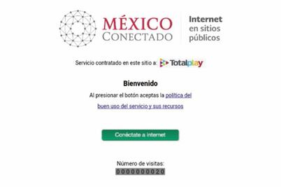 Wifi gratuito de SCT no pide datos personales