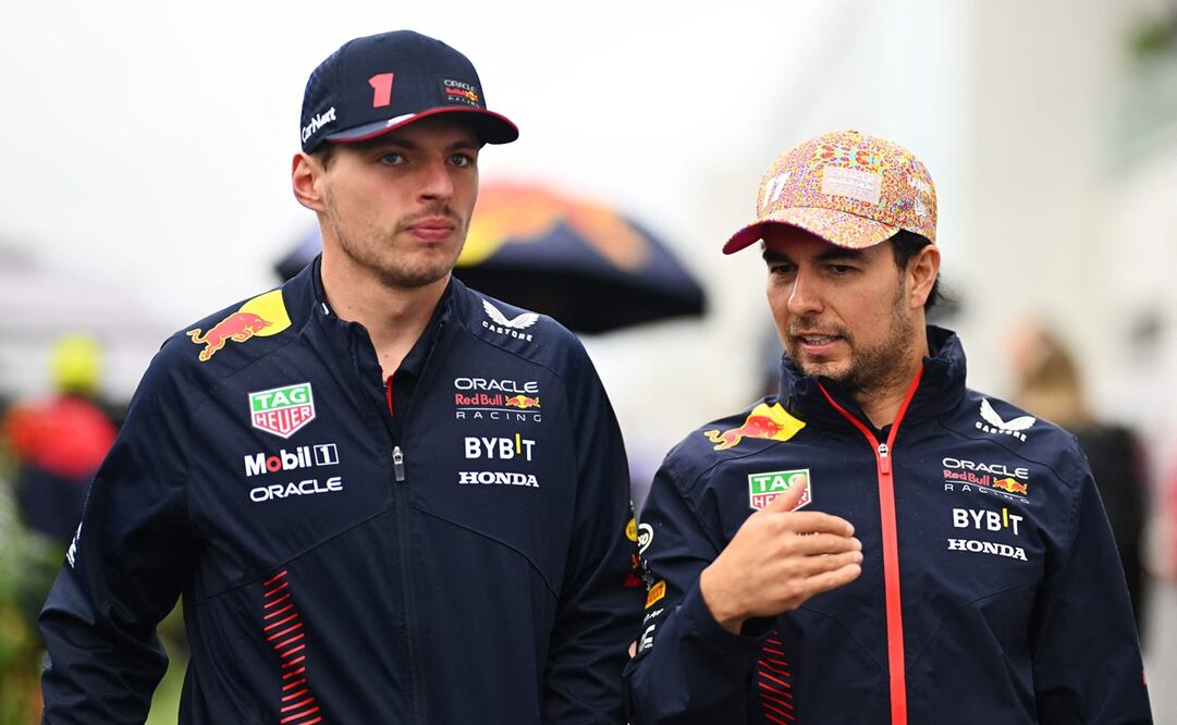Checo Pérez y Max Verstappen / Foto: Especial