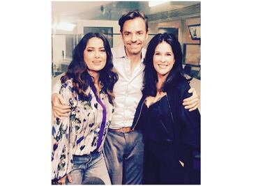 Critican actitud de Martha Debayle con Salma Hayek