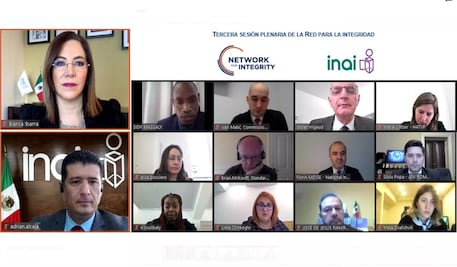 INAI asume vicepresidencia del grupo internacional Red para la Integridad