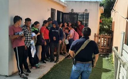 En Tamaulipas rescatan a 15 migrantes retenidos en domicilio
